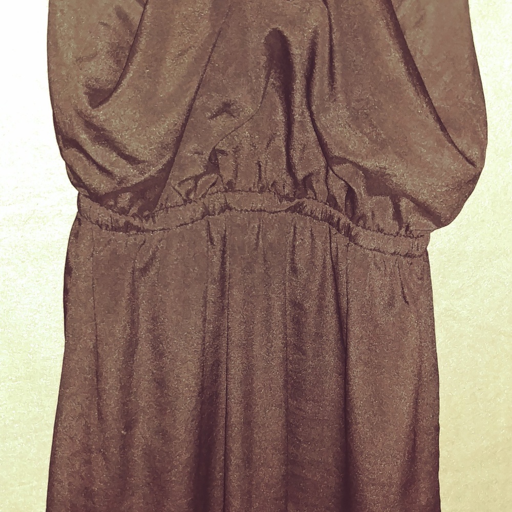 BLACK BABYDOLL DRESS - Picture 6 of 8